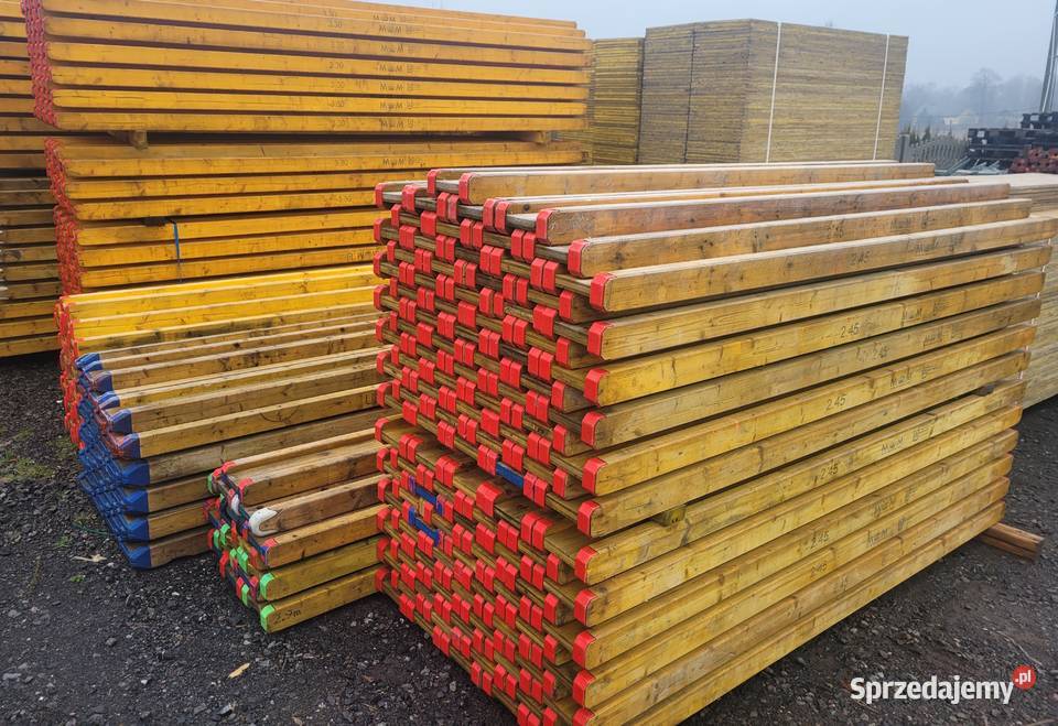 Stemple budowlane Metalowe nowe Podpory stropowe sprzedam