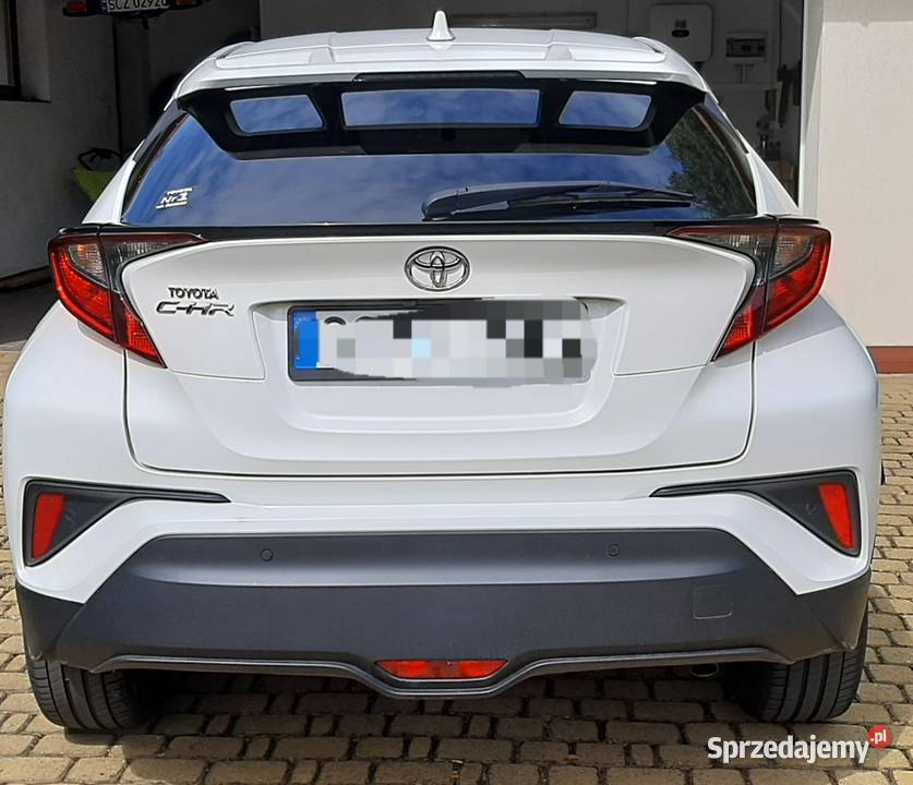 Toyota C HR STYLE 12 Turbo 2020 ideał garażowana światła przeciwmgielne Kamienica Polska