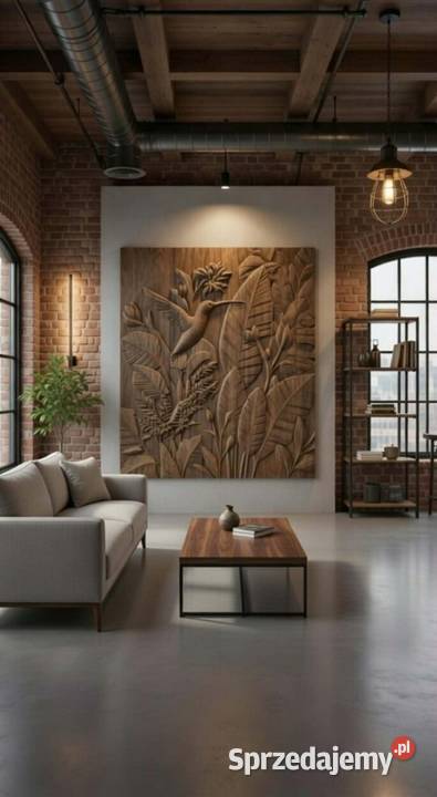 Panel dekoracyjny obraz 3D rzeźba Pyskowice