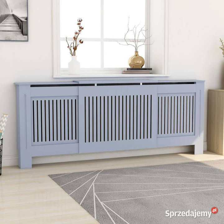 Osłona na kaloryfer MDF szara 205 WM325549 Warszawa sprzedam