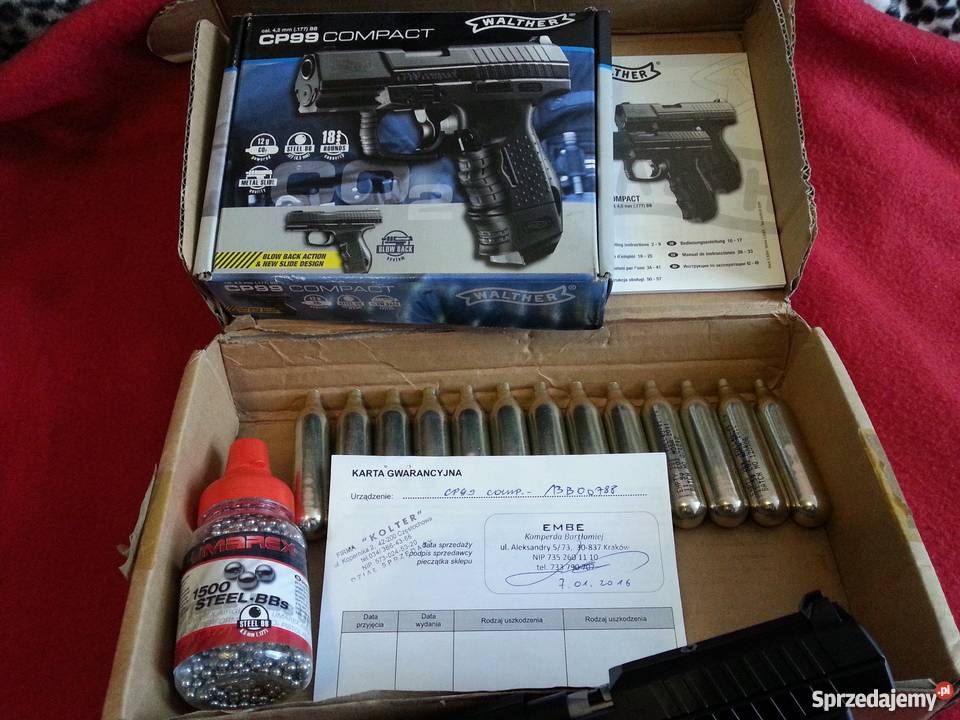 WALTER CP99 COMPACT Wiatrówka laser Lipiany