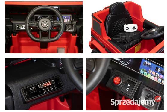 MERCEDES G63 AMG 264 auto na akumulator dzieci