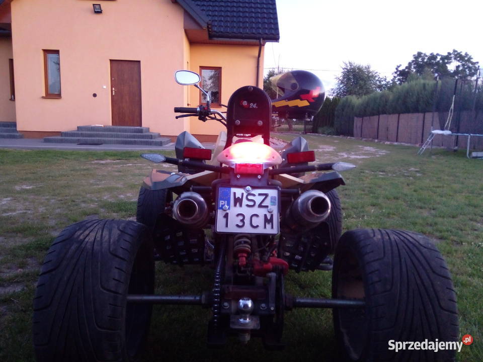 Quad szosowy nieuszkodzony Wola Łuszczewska