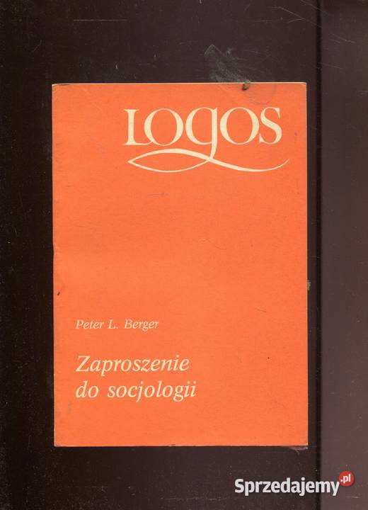 Zaproszenie do socjologii Berger miękka Szczecin