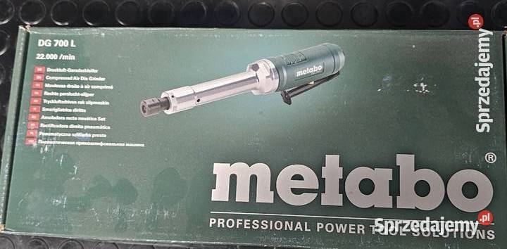 Pneumatyczna szlifierka prosta Metabo DG 700 L Czerwionka-Leszczyny sprzedam