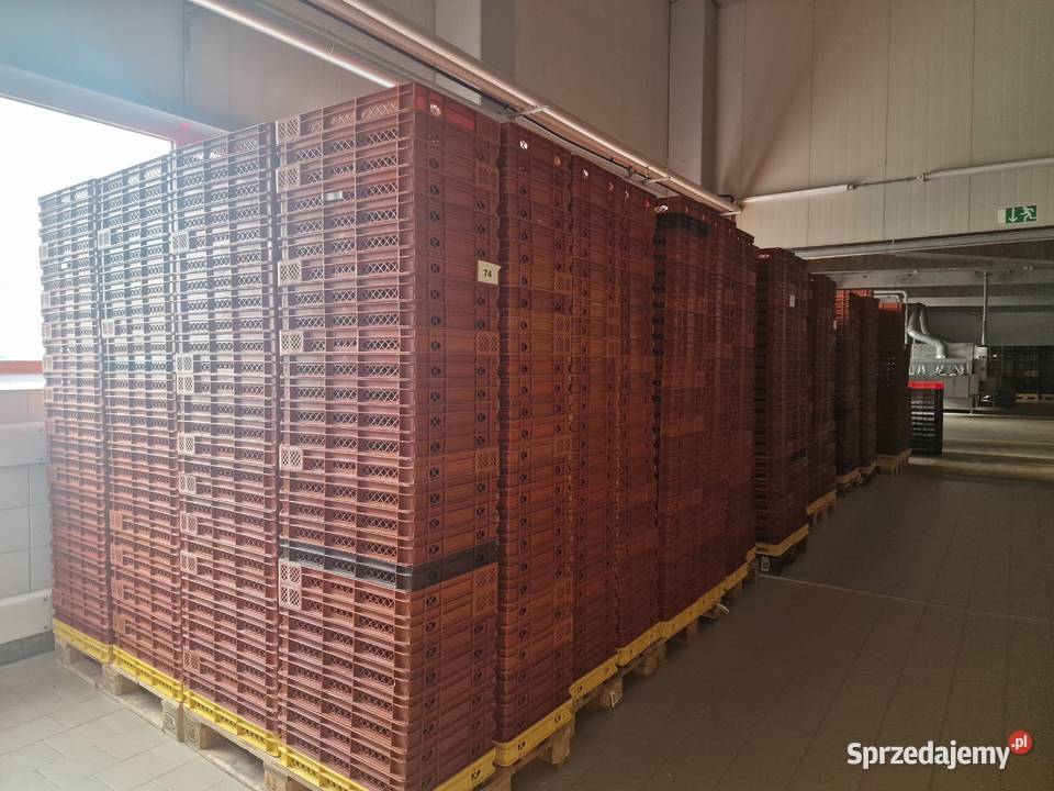 Skrzynki piekarnicze 60x40x8 brązowe Rzeszów
