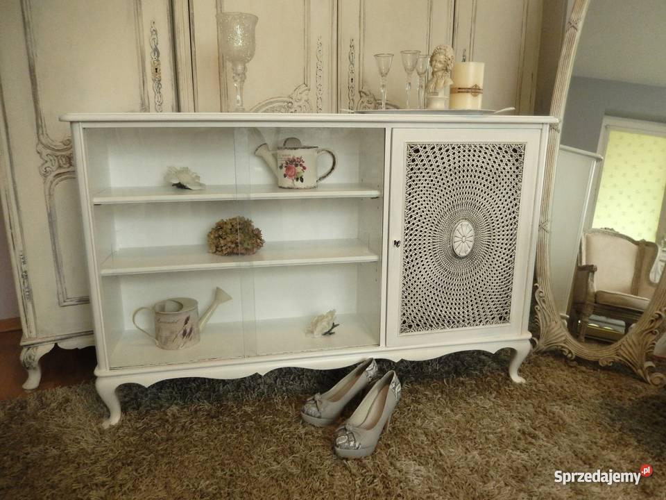 komoda francuska rtv shabby chicrafia ludwik Lubin