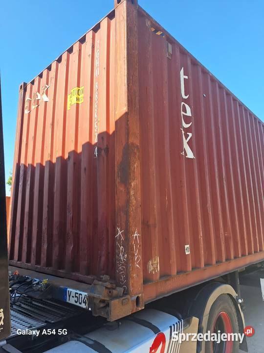 Kontener magazynowy 12m40HC TANI TRANSPORT lubelskie Małaszewicze Małe sprzedam