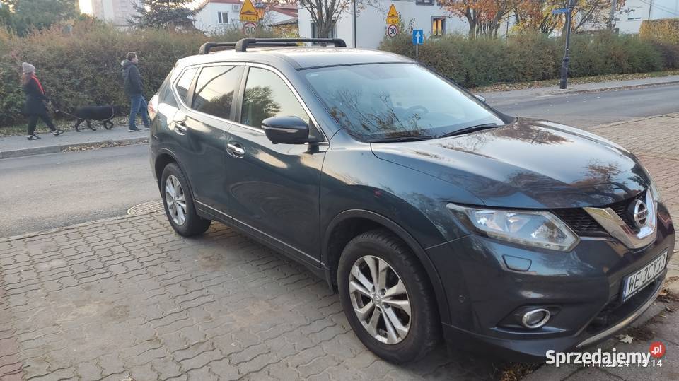 Nissan X Trail 2016 kurtyny powietrzne mazowieckie