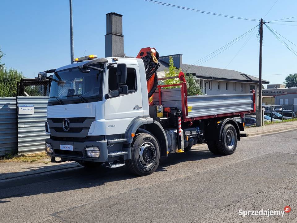 Mercedes Axor 1824 HDS Palfinger 3 Wysuwy Napęd tylna oś Łańcut