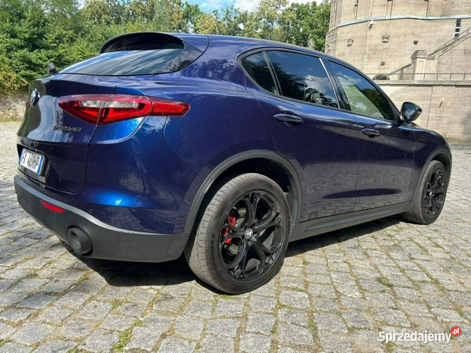 Alfa Romeo Stelvio 4x4 Veloce Skóra Navi Automat wielofunkcyjna kierownica