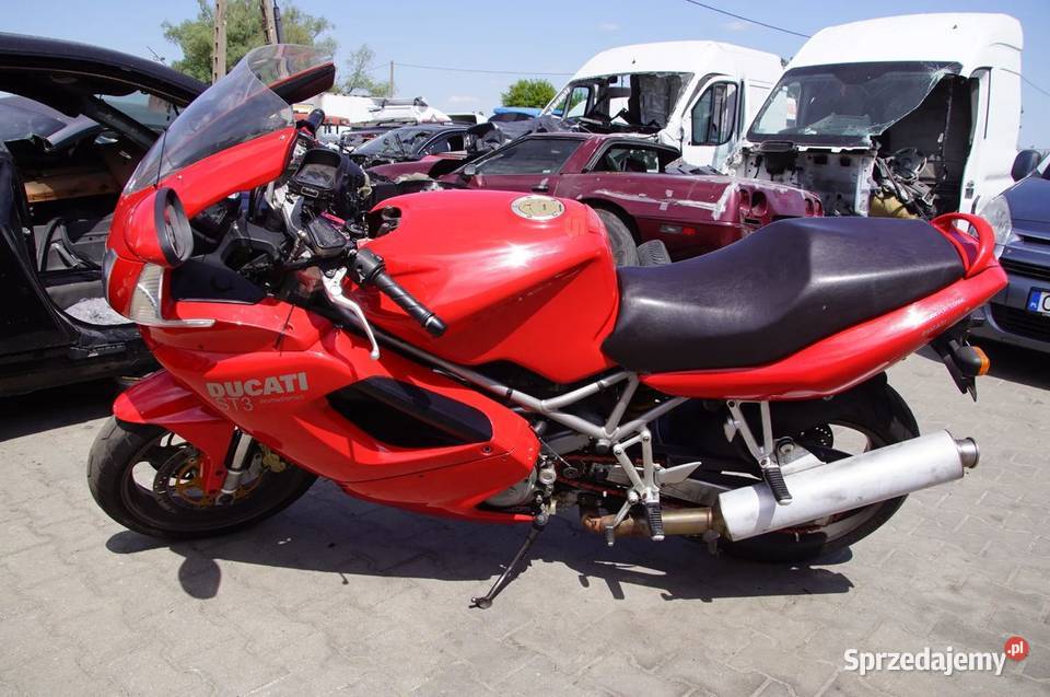 SKUP MOTOCYKLI DUCATI ST3 1000 2005 SILNIK Lipno