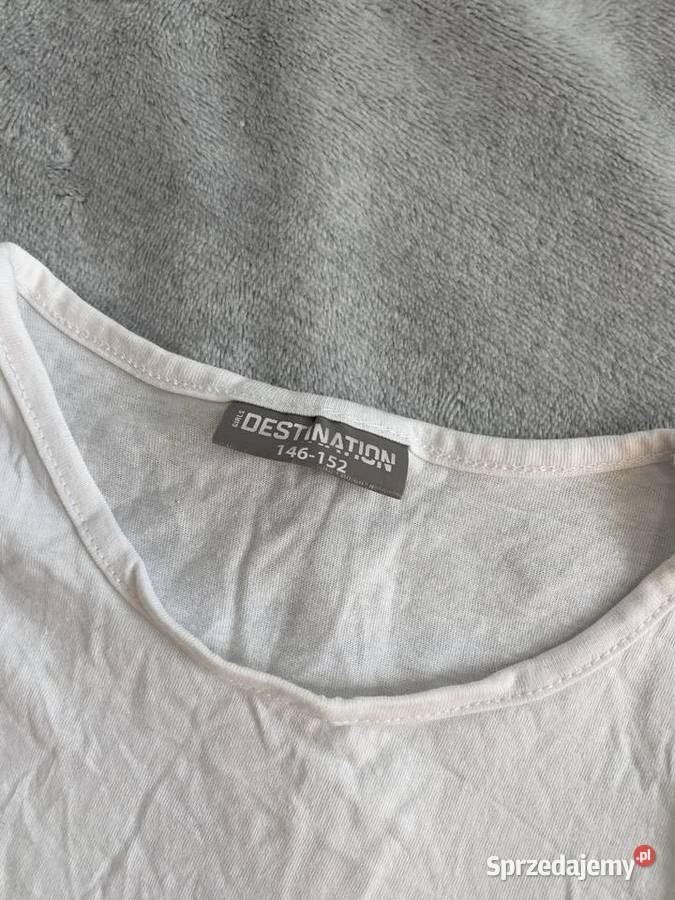 Tshirt koszulka bluzka z krótkim rękawem czysta Rozmiar 152 Jasło