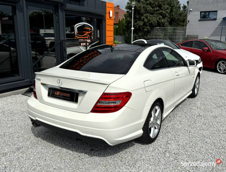 Mercedes C 250 AMG Oryginalny przebieg Panorama Motoryzacja kujawsko-pomorskie Bydgoszcz