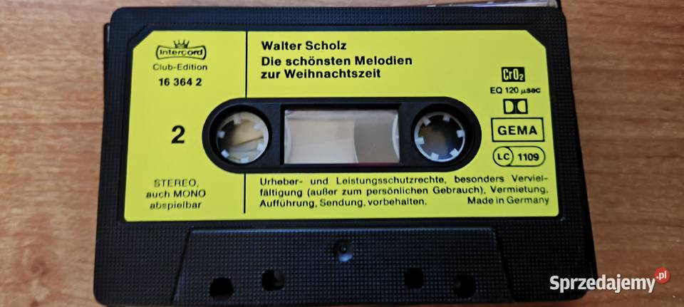 rzadkość Walter Scholz Die Schnsten Melodien Zur Gliwice