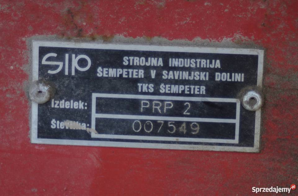 przyczepa samozbierająca jugosłowiańska SIP Mikołajki