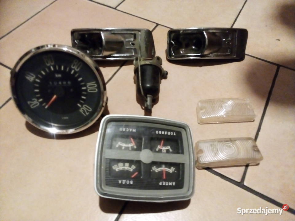Zegary Fiat 125p 126p Opel Mercedes Liczniki i zegary