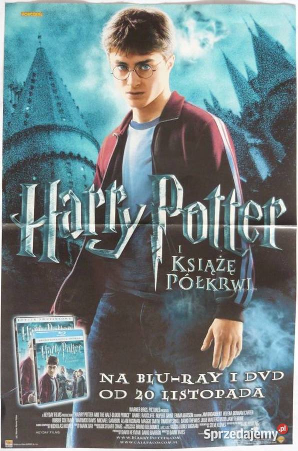 PLAKATY HARRY POTTER I KSIĄŻĘ PÓŁKRWI WYPRZEDAŻ Pozostałe Bydgoszcz