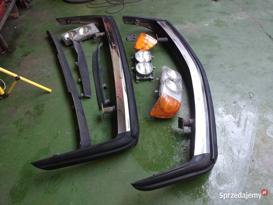 zderzak lampa migacz narożnik Mercedes W116 USA Skórzewo sprzedam