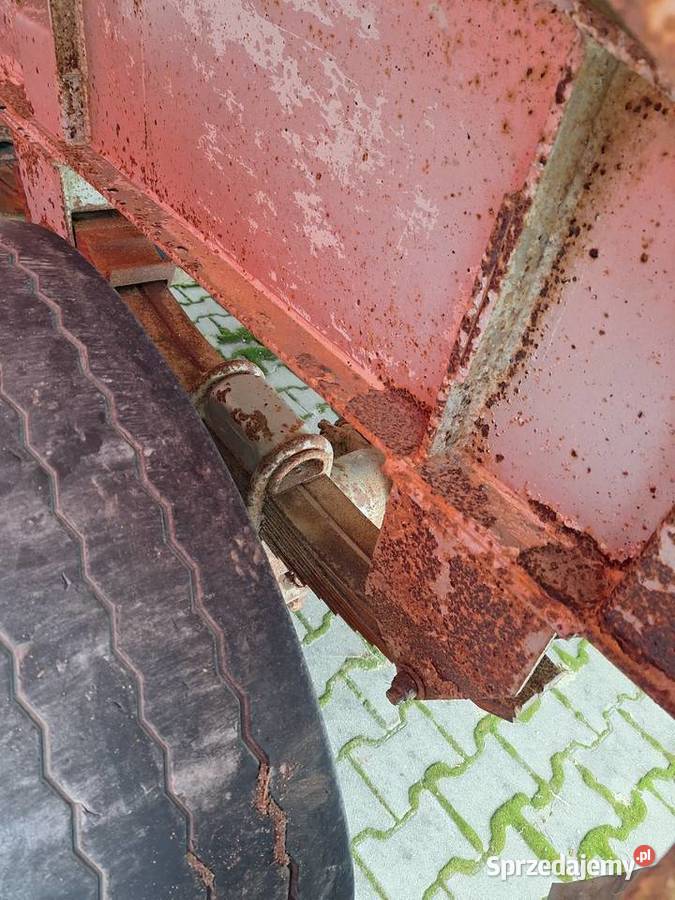 Naczepa wywrotka 3 osiowa resor Warszawa