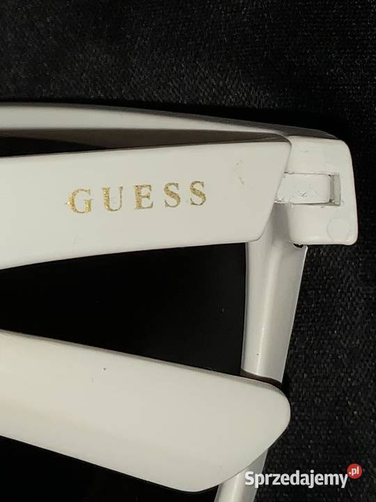 Okulary z polaryzacja Guess biale