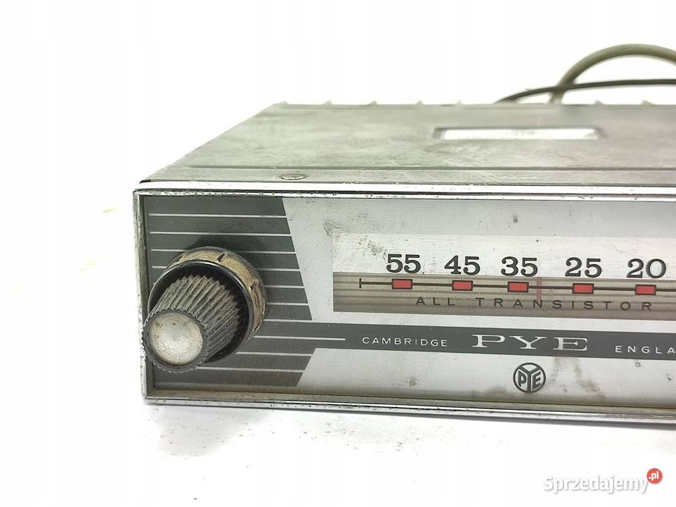 RADIO SAMOCHODOWE PYE AT10 CAMBRIDGE ENGLAND