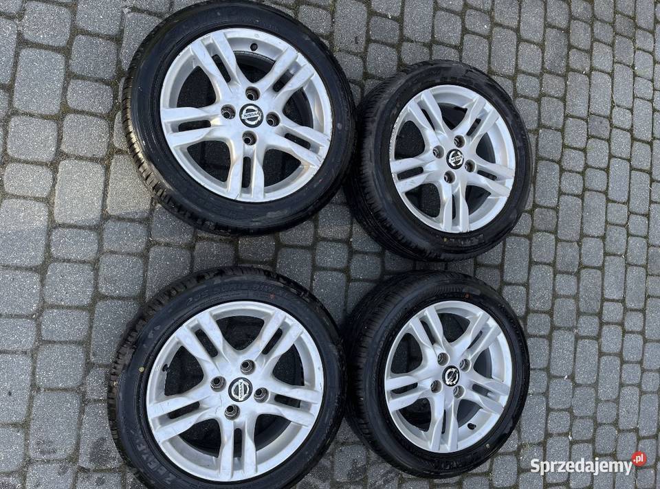 Komplet kół z letnimi oponami