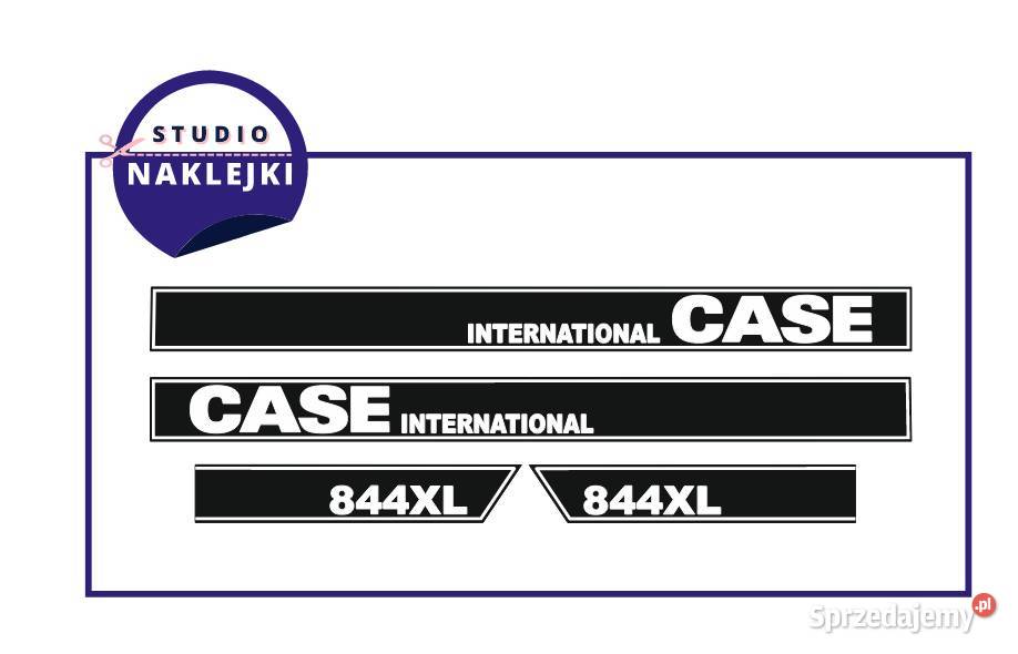 Naklejki traktor ciągnik CASE 844XL Pozostałe mazowieckie Płock sprzedam