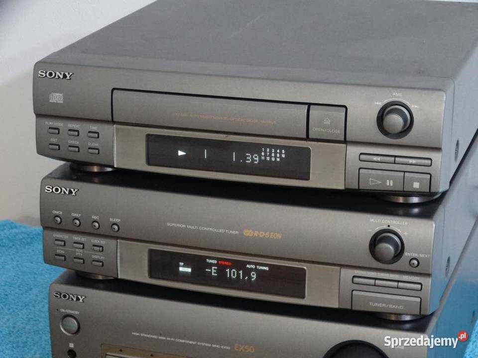 Wieża Sony EX50 100 sprawna i ładnaWYSYŁKA podkarpackie Jasło sprzedam