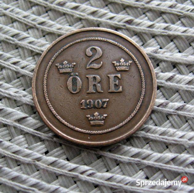 Szwecja 2 Ore 1907r Kalisz