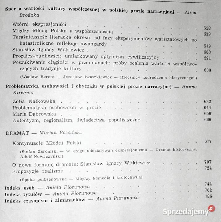 Literatura Polska 19181975 Tom 1 19181932 Praca Chełm