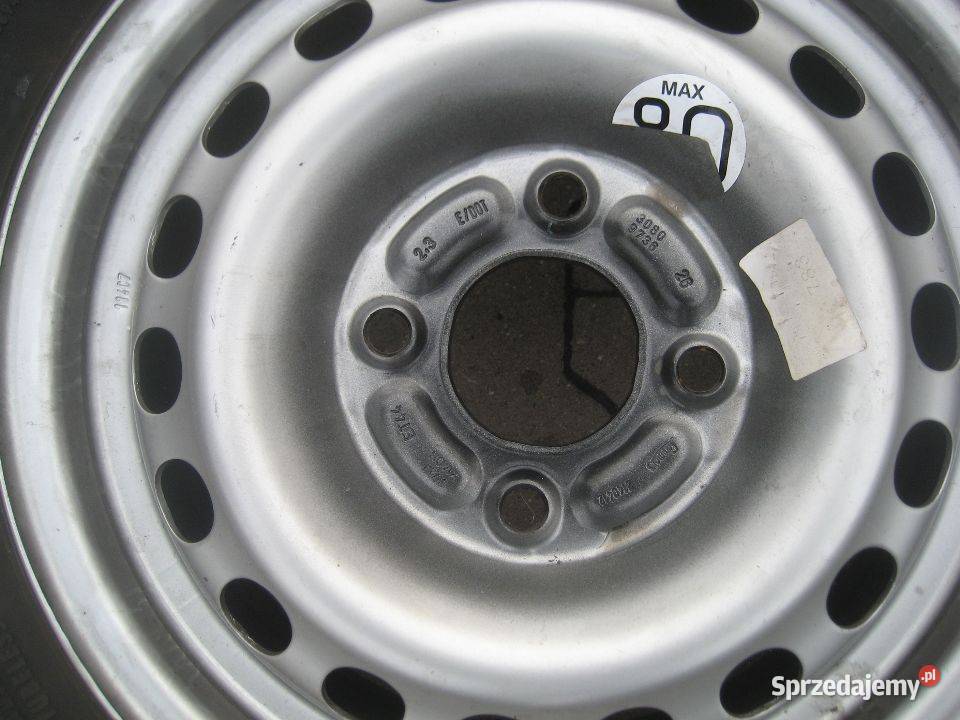 volvo s40 v40 9603r koło dojazdowe dojazdówka Średnica 14" wielkopolskie Rakoniewice