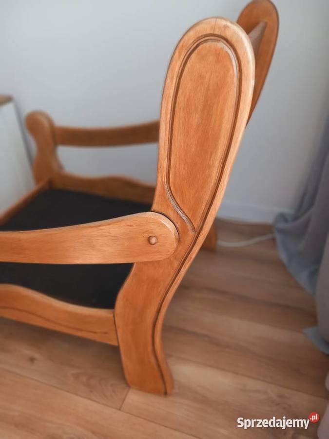 Fotel dębowy Gdańsk