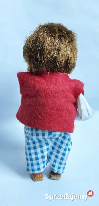 Figurka vintage jeż Mecki Błotno