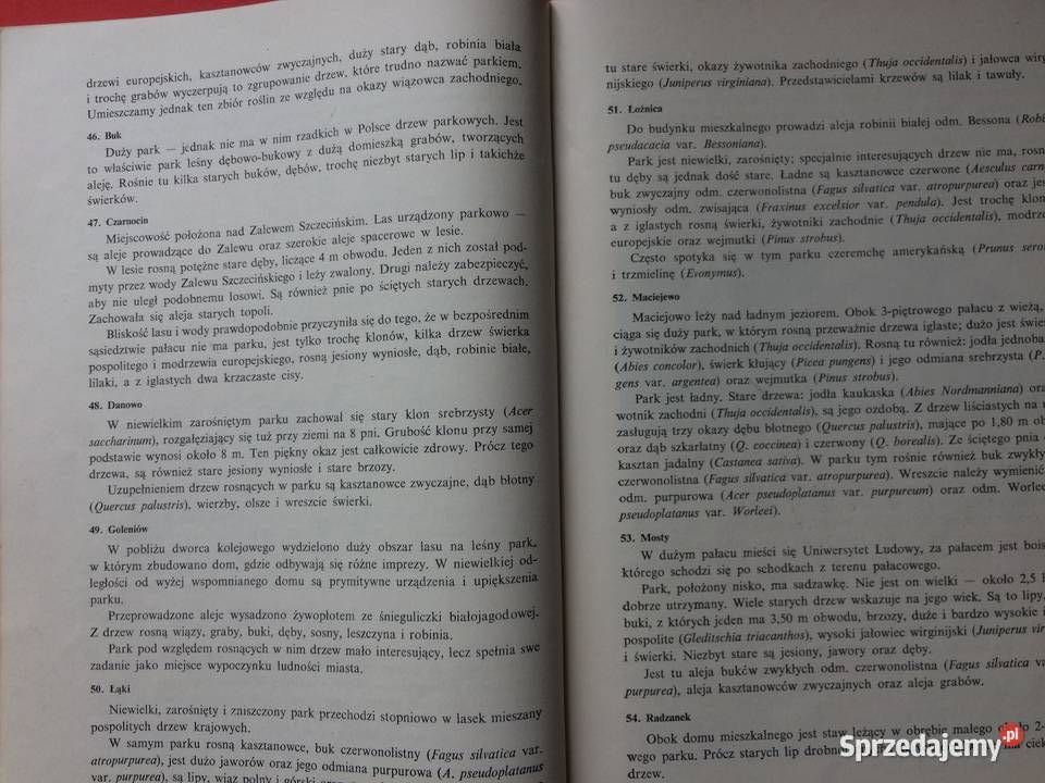 3031 Parki Wiejskie Województwa Szczecińskiego Szczecin sprzedam