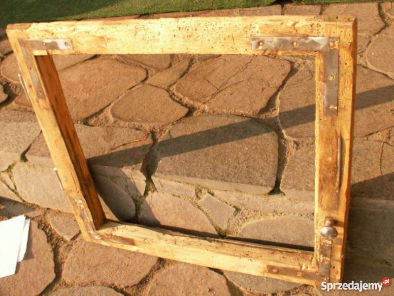 Rama okienna lustro aranżacja wnętrz 50x46 Ełk