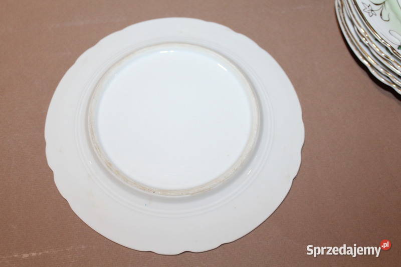 Komplet porcelanowych talerzyków deserowych 6 Szczecin