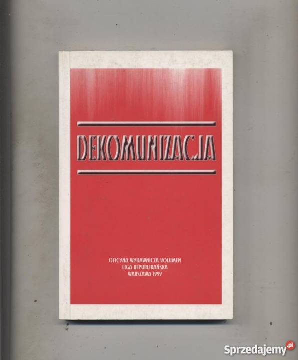 Dekomunizacja zeszyty problemowe 1 Szczecin sprzedam