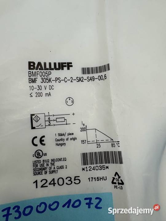 Balluff BMF005P BMF 305K C 2 SA2 S49 00 6
