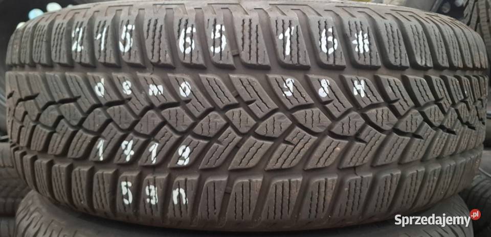 4xOpona zimowa Fulda Kristall Control HP2 21565 sprzedam