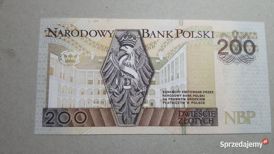 RZADKOŚĆ 200 Złotych 1994 s AA UNC Numizmatyka