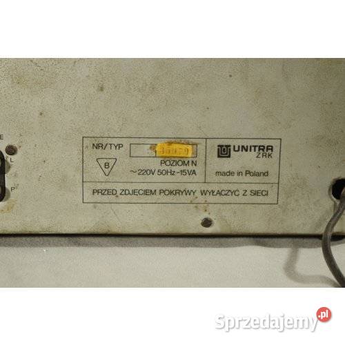Unitra ZRK M 8030 magnetofon kasetowy stereo