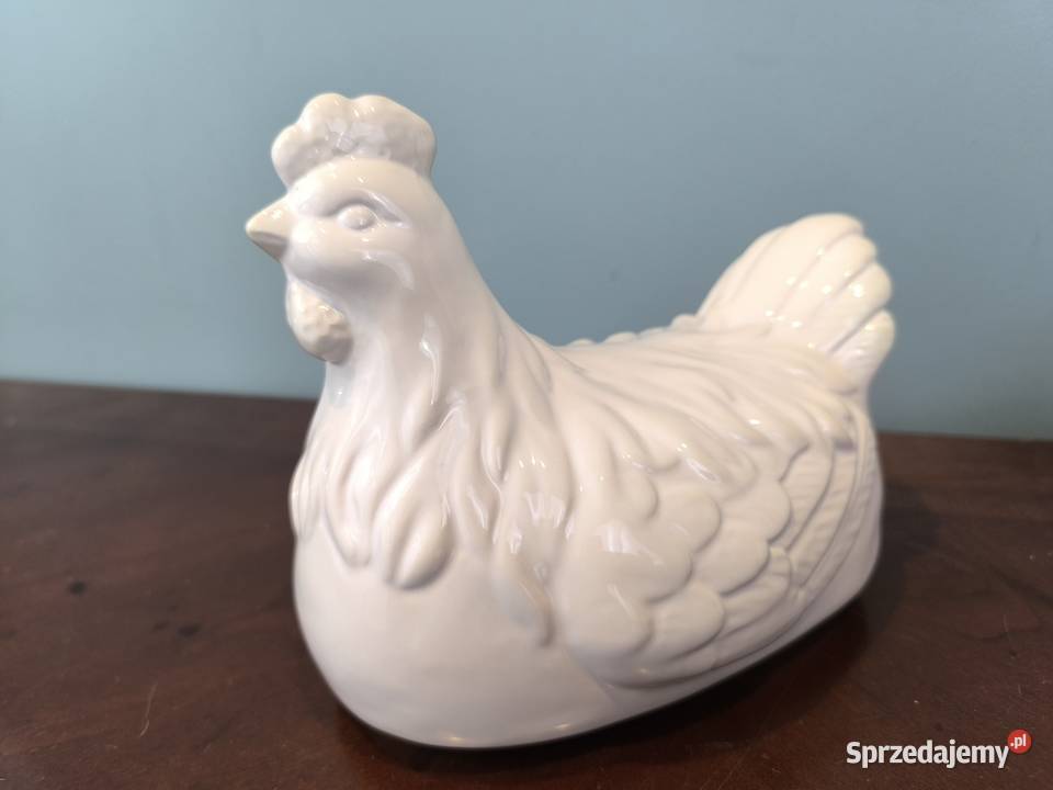 Piękna ozdobna figurka porcelanowa Łódź