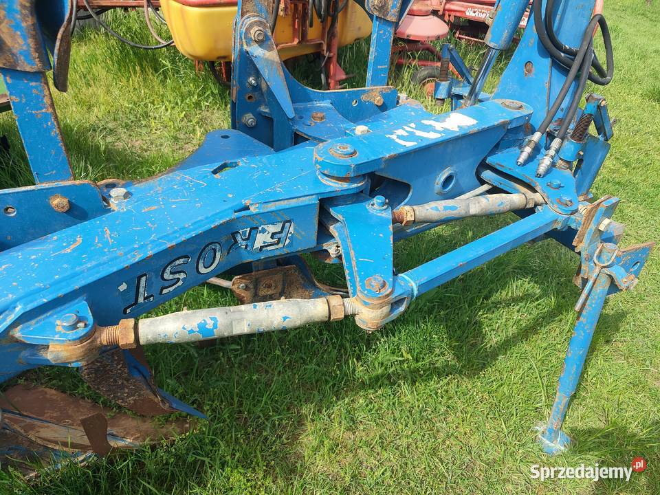 Pług 4skibowy obrotowy FROST Mosel 140 Lemken nieuszkodzony Przemęt