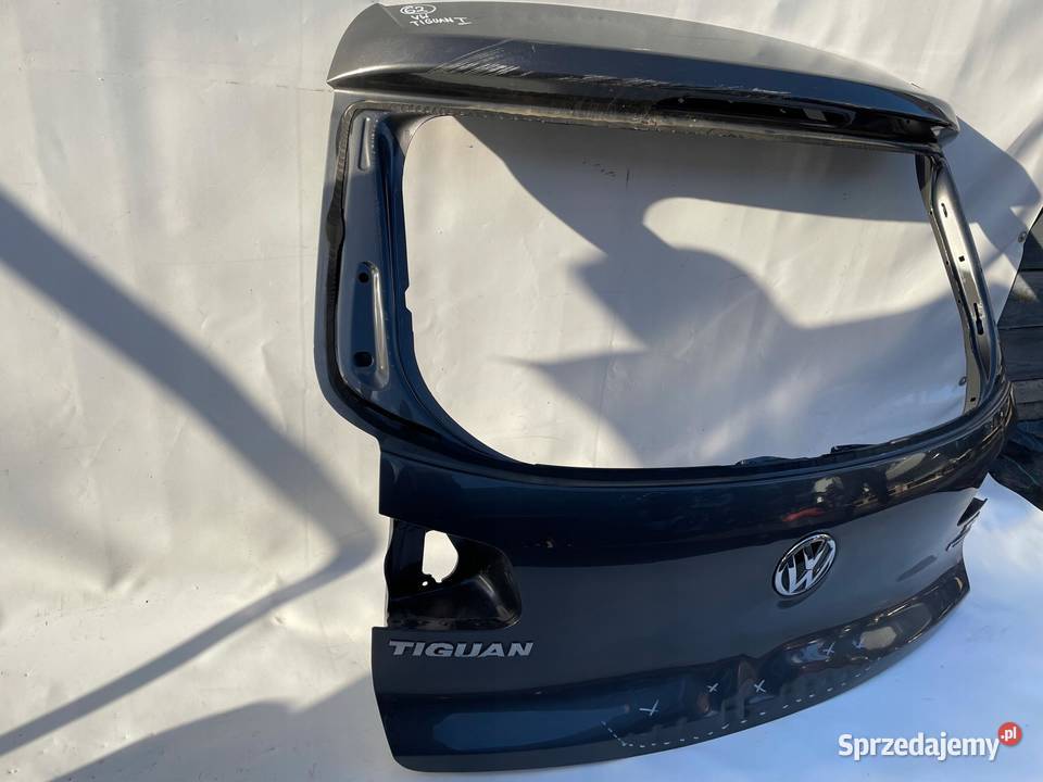 VW TIGUAN I 2007 POKRYWA KLAPA BAGAŻNIKA osobowe