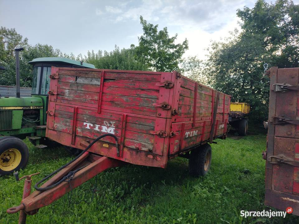 Przyczepa rolnicza Tim 65 wywrotka na tył kujawsko-pomorskie Sośno