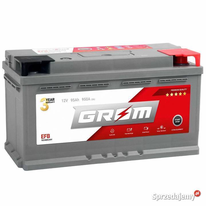Akumulator GROM EFB STARTSTOP 95Ah 950A Szczecin