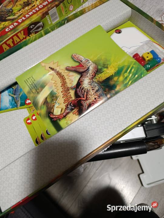 Atak dinozaurów gra planszowa wielkopolskie