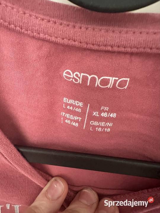 Super różowa koszulka Esmara Gdańsk
