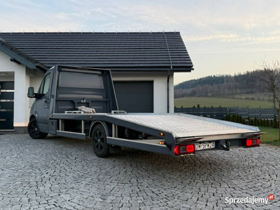 Mercedes SPRINTER AUTOLAWETA 30 V6 SALON POLSKA pierwszy właściciel dolnośląskie Kamienna Góra